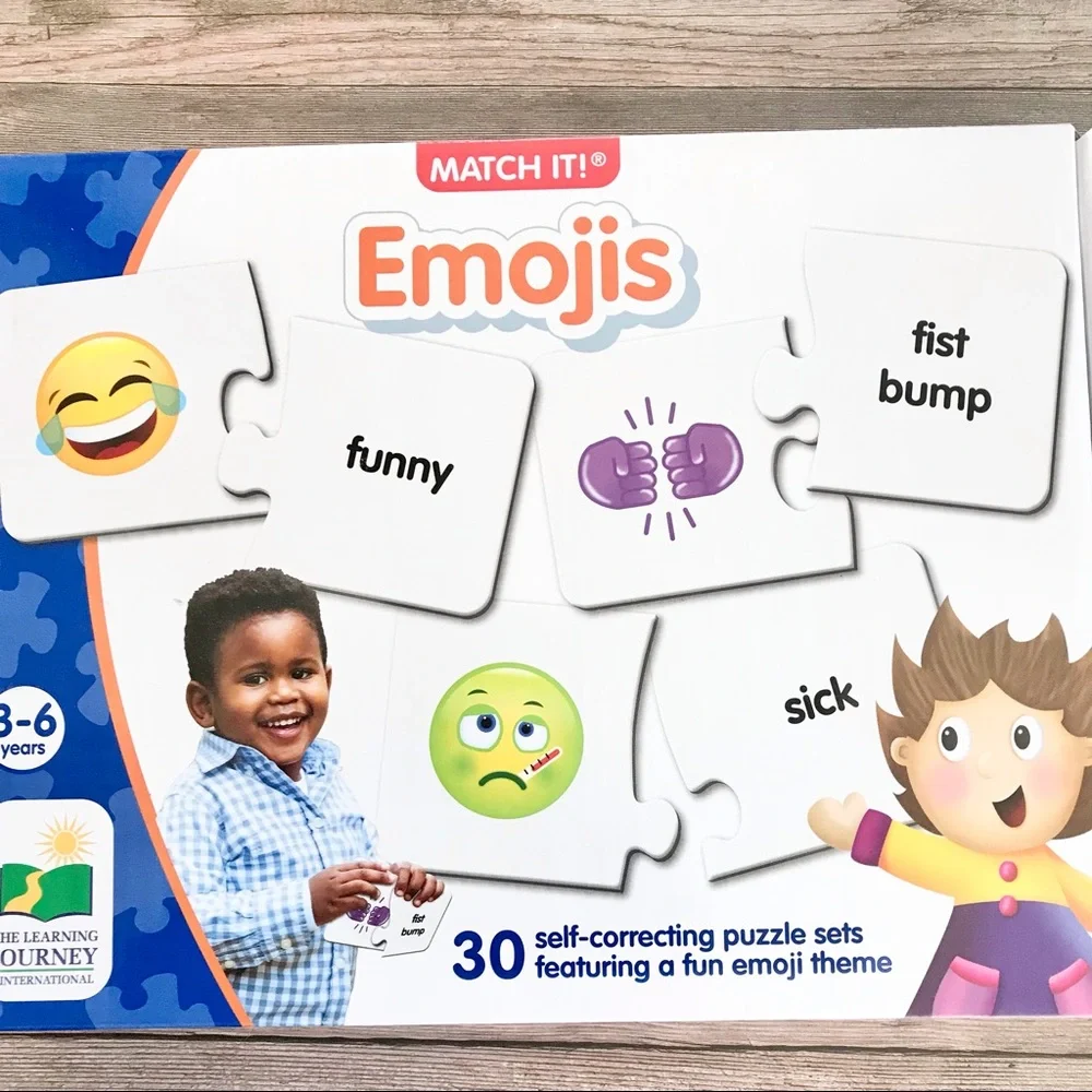🆕 Match It Emojis Game 3 to 6 years